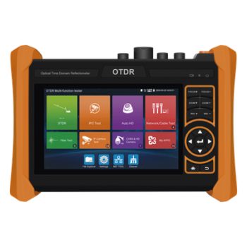 Tester Profesional OTDR y Video | Fibra Óptica | Cámaras IP | Cableado y Redes| Pantalla 5.4" Táctil | Soporta 4K/8K | HDMI/VGA | Medidor Potencia Óptica | Alcance 150KM | Localizador Fallos VFL | PoE Integrado | WiFi | In