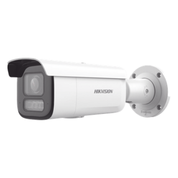 [Dual Light + 2 Micrófonos Integrados]  Bala IP 8 Megapixel (4K) / Lente Motorizado 2.8-12 mm / 60 m Luz Blanca + 60 m IR / AcuSense / Exterior IP67 / IK10 / WDR 120 dB / PoE 802.3at / ONVIF / Alarmas I/O / Micro SD / ACUSEEK