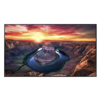 Pantalla Profesional LED de 55" para marketing digital / UHD 4K (3840x2160p) / Entradas de Video HDMI / uso 24/7 / Compatible VESA 200x200 / compatible con plataforma de gestion Samsung VXT