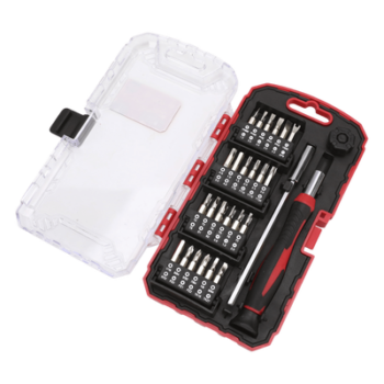 Juego de 51 Piezas de Desarmador de Precisión con Puntas con Extensor (CR-V).