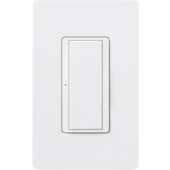 Interruptor electrónico Maestro de encendido/apagado, 8 A en iluminación y motores de 1/4 HP, 120 V, un polo o multilocalización, requiere neutro, para RadioRA 2 y RA2 Select