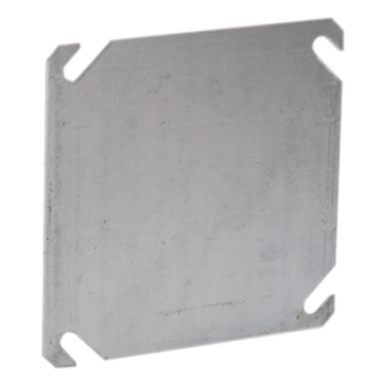 Tapa Cuadrada Ciega de 4".