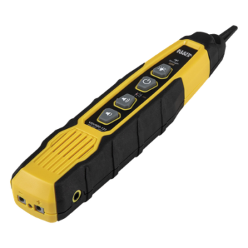 Sonda para trazado de cables / Punta conductora reemplazable / LED integrado / Conector 3.5 mm / Bloque de terminales / Apagado automático