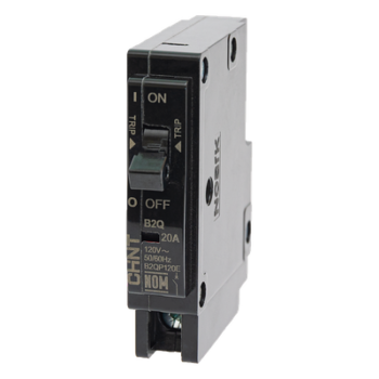 Interruptor Termomagnético Enchufable, Serie: B2Q, 1P, 20A, 120/240V (SKU:1002263)
