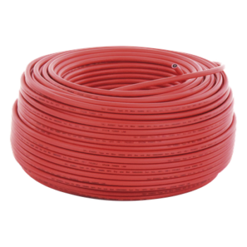 Cable Fotovoltaico Rojo / 6mm² (10AWG) / Material COBRE / 2000V / Rollo de 100 m