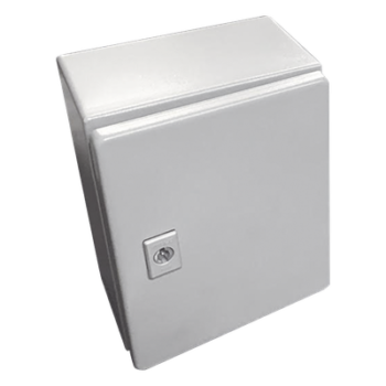 Gabinete de Acero, Nema 4 -IP 66 de 30x30x15 cm con Platina y certificado UL.