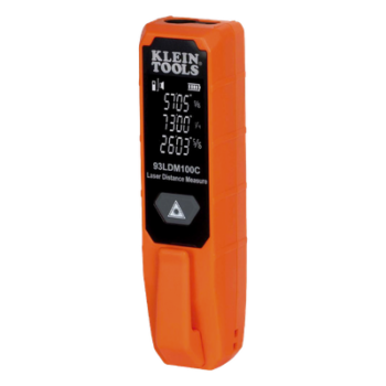 Medidor Láser de Distancia / Rango 5.1 cm a 30.5 m (16.7 ft a 100.1 ft) / Precisión 1/16'' / Pantalla LCD Dual / Clip de Bolsillo