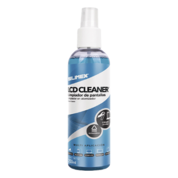 Limpiador de Pantallas / Líquido Antiéstático / Atomizador 250 ml / Compatible con Laptops, Tablets, Smart TV, Smartphones, Cámaras y Lentes