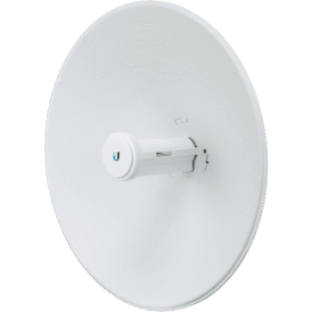 PowerBeam airMAX AC GEN2 hasta 450 Mbps, 5 GHz (5150 - 5875 MHz) con antena tipo plato altamente eficiente de 25 dBi