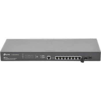 Switch L2+ Omada PoE+ / 8 Puertos PoE+ MultiGigabit 2.5G / 2 Puertos SFP+ 10G / 2 Puertos Consola (RJ45 y microUSB) / Administración Centralizada Omada o Stand-Alone / Multicast IGMP / Presupuesto PoE 240W / Montaje en Rack / (SG3210XHPM2)