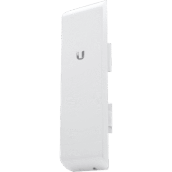 NanoStation airMAX M5 CPE, hasta 150 Mbps, frecuencia 5 GHz (5170-5875 MHz) con antena integrada de 16 dBi