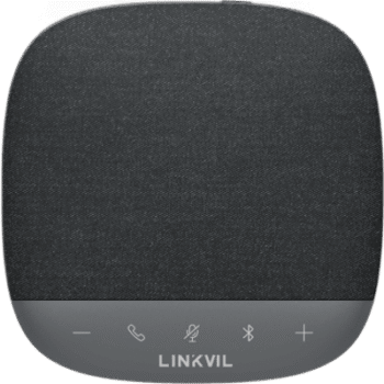 Altavoz y Micrófono portátil / Bluetooth / Conexión USB / 3 Micrófonos de 3W / Salas pequeñas o reuniones personales / Botones Touch / Linkvil