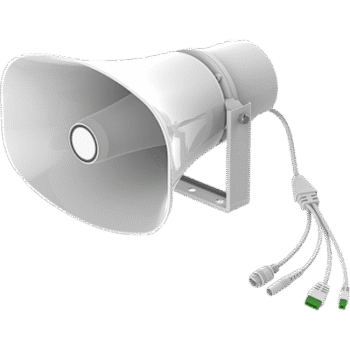Altavoz SIP IP para Voceo y Paging / 2 Líneas SIP / Potencia 30W / IP66 Exterior / Alimentación PoE / Compatible con Conmutadores SIP / Montaje en Pared