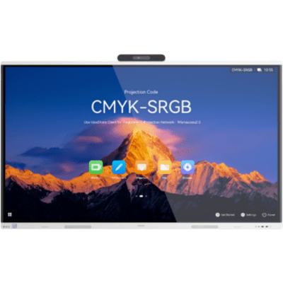 Pantalla Interactiva IdeaHub S3 para Colaboración Inteligente / 86" / Doble Cámara 4K / Harmony OS / Wi-Fi 6 / 24 Micrófonos/ BYOM / Enfoque Automático/ Baffle acústico / Gestión desde la nube