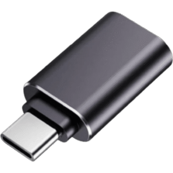 Adaptador USB-A a USB-C de Yealink para conectar accesorios y auriculares compatibles.
