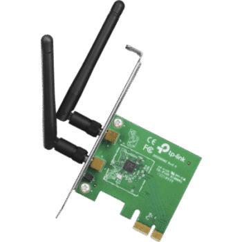 Adaptador Inalámbrico PCI Express N de 300Mbps / Tecnología MIMO / Cifrado WPA/WPA2 / Compatible con Windows
