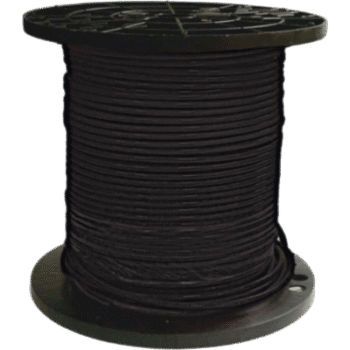 Carrete de 500 metros / Cable Fotovoltaico / Negro / Recubrimiento XLPE / 4mm² / 12 AWG / Hasta 1,800 Vcc