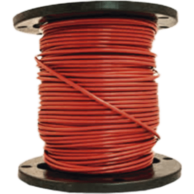 Carrete de 500 metros / Cable fotovoltaico / Rojo / Recubrimiento XLPE / 4mm² / 12 AWG / Hasta 1,800 Vcc