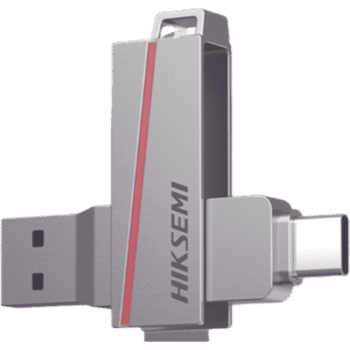Memoria USB Dual de 16GB / USB-C y USB-A / Transferencia de Alta Velocidad / Metálica / Compatible con Dispositivos Móviles, Windows, Mac y Linux