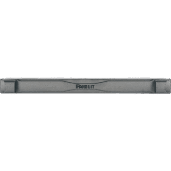 Tapa Ciega Estándar de 19in, Compatible con Racks con Rieles de Orificio Cuadrado, Instalación sin Herramienta, Plano, 1 UR, Color Negro