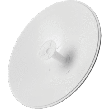 Antena Direccional airFiber X, ideal para enlaces Punto a Punto (PtP), frecuencia 5 GHz (4.9 - 5.8 GHz) de 30 dBi slant 45