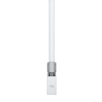 Antena omnidireccional, potente cobertura de 360°, doble polaridad MIMO 2x2, frecuencia 2 GHz (2.35-2.55 GHz) de 10 dBi
