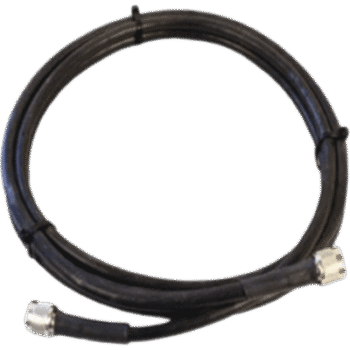 Jumper Coaxial con Cable Wilson-400 | Conector N Macho en los Extremos | 3.05 Metros (10 Pies) de Longitud.