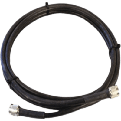 Jumper Coaxial con Cable Wilson-400 | Conector N Macho en los Extremos | 3.05 Metros (10 Pies) de Longitud.