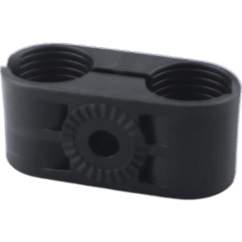 Paquete de 10 Sujetadores Plasticos Para Cable Coaxial de 5/8"