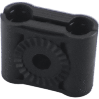 Paquete de 10 Sujetadores Plasticos Para Cable Coaxial de 3/8"
