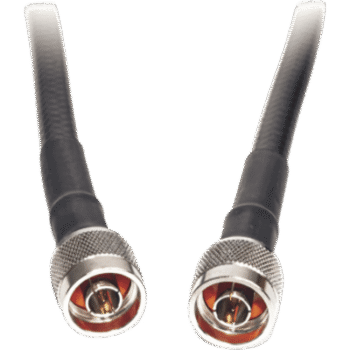 Jumper Coaxial con Cable Epcom405 | Conector N Macho en los Extremos | 24 Metros (78.74 Pies) de Longitud.
