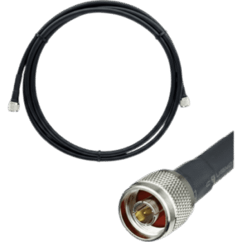 Jumper Coaxial con Cable Epcom405 | Conector N Macho en los Extremos | 3 Metros (9.84 pies) de Longitud.