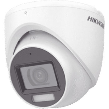 [Dual Light + ColorVu] Turret TURBOHD 3K (5 Megapixel) / Lente 2.8 mm / 30 mts IR + 20 mts Luz Blanca / Gran Angular 104.9° / Exterior IP67 / Micrófono Integrado / dWDR / 4 Tecnologías / Metal