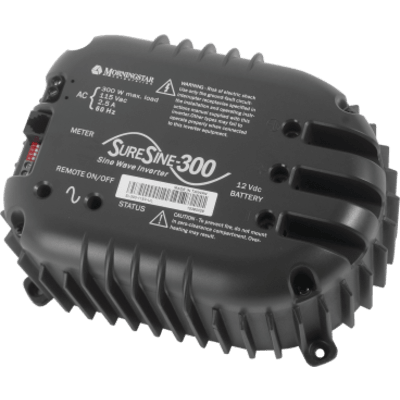 Inversor de Onda Sinusoidal Pura SureSine 300 W / 12 VCC a 110 VCA / 85-90% Eficiencia / Uso Industrial / Certificación UL