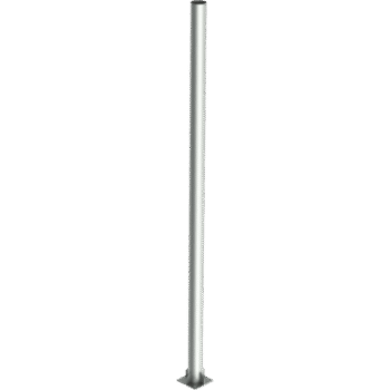 Poste de Acero Galvanizado para Videovigilancia, 6 m de altura.