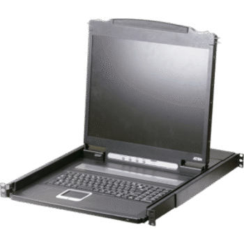 Consola LCD VGA PS/2 de 19 pulgadas con cable (US99KB/USKB/SPKB)/con (EE. UU./UE) ATEN.