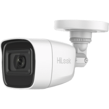 Bala TURBOHD 2 Megapíxel (1080p) / Gran Angular 106° / Lente 2.8 mm / Audio por Coaxitron / 30 mts IR EXIR / Exterior IP66 / 4 Tecnologías / dWDR