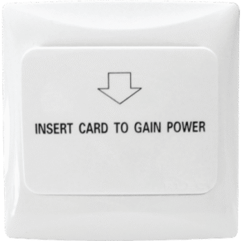 Interruptor de Energía para Hotel / Activación con Tarjeta MIFARE / 110VCA 30A / Compatible M1K y M4K