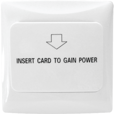 Interruptor de Energía para Hotel / Activación con Tarjeta MIFARE / 110VCA 30A / Compatible M1K y M4K