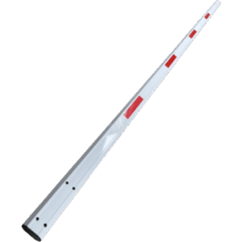 Brazo recto de 4 metros sin iluminación Para Barreras XBF4M