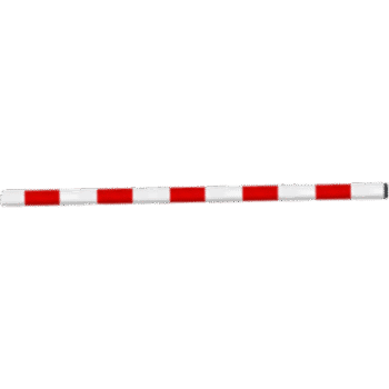 Brazo de 4 mts Redondo Anti-Colisión para Barreras Hikvision DS-TMG520 / Evita Quebradura por Colisión / Reestablecimiento Manual Después de Colisión