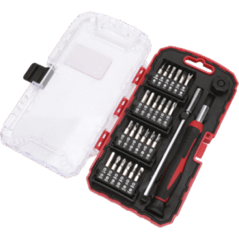 Juego de 51 Piezas de Desarmador de Precisión con Puntas con Extensor (CR-V).