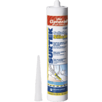 Silicón Sellador Transparente de Uso General (280 ml).