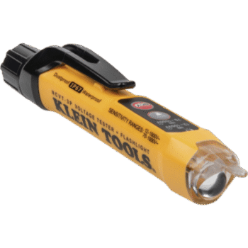 Detector de Voltaje sin contacto de doble rango, de 12 - 1000 V CA con linterna.