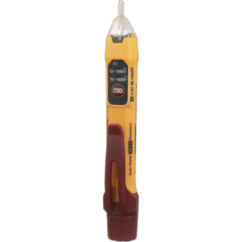 Detector de Voltaje sin Contacto tipo Lápiz, de Doble Rango de 12 a 1000 V CA o de 70 a 1000 V CA.