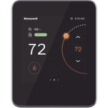Termostato comercial conectado para unidades rooftop y bomba de calor con BACnet MS/TP, BACnet IP sobre Wi-Fi y app móvil