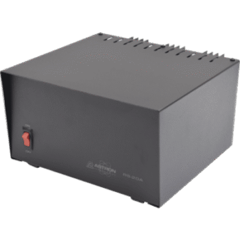 Fuente de Poder Lineal / 13.8 Vcc 20 A / Regulación Electrónica / Protección Sobrecarga / Disipador Térmico / Radios 50W
