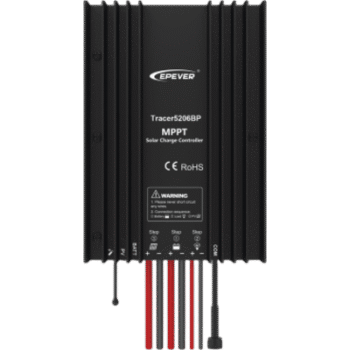 Controlador Solar MPPT / 20A / 12/24V / Voc 100V / RS-485 / Baterías Litio / IP68