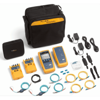 Certificador CertiFiber Pro Quad, para Fibra Óptica Multimodo 50µm y Monomodo, Con WiFi Integrado y Pantalla LCD de 5.7 Pulgadas (14.48 cm), Versión Internacional