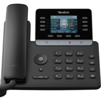 Teléfono IP Empresarial Yealink SIP-T73U Profesional con 12 Líneas SIP y Pantalla a Color